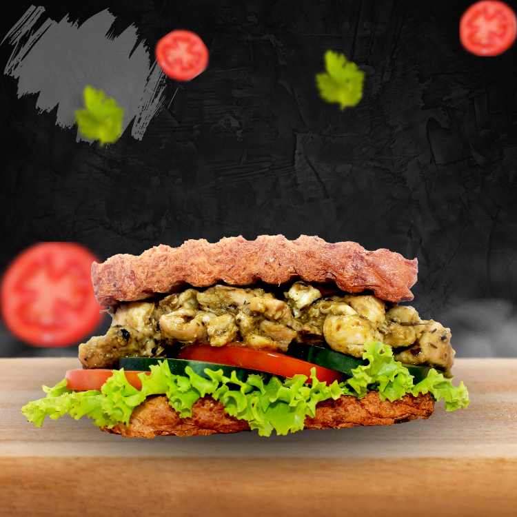 Chicken Pesto Grilled Sandwich