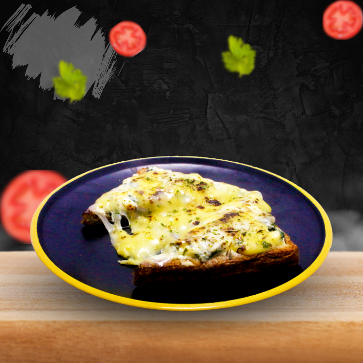 Creamy Water Spinach Pizza Bread