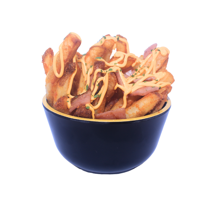 Ham And Cheese Air Fried Fries