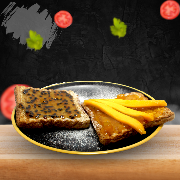 Mango And Passion Fruit Sandwich
