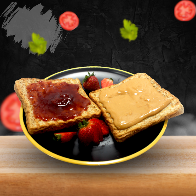 Peanut Butter And Strawberry Jam