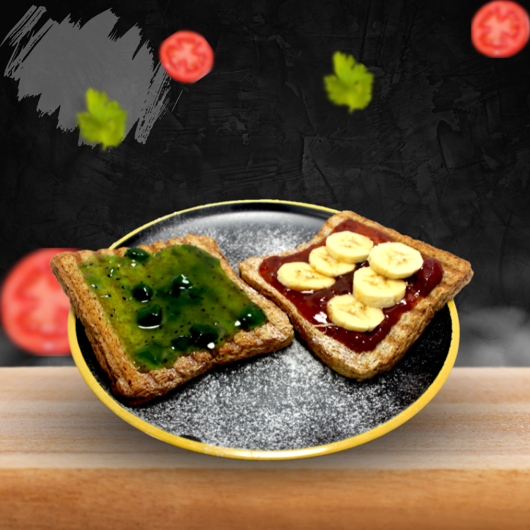 Triple Fruit Jam Sandwich